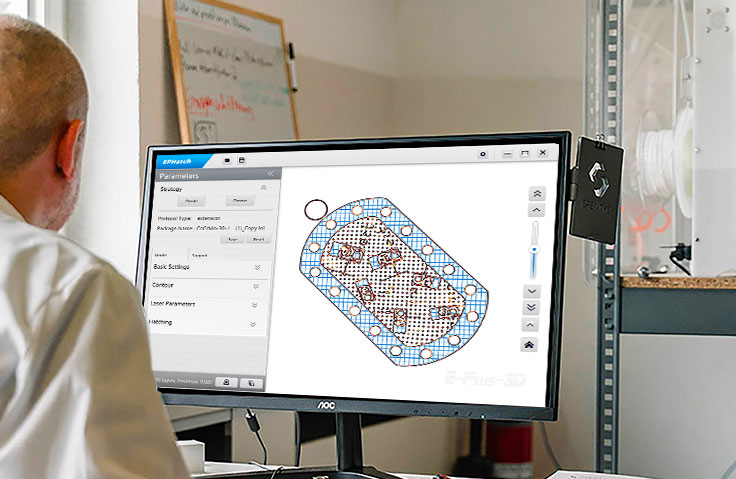 Eplus3D Printing Software Solution Data Preparation for Additive Manufacturing(AM)