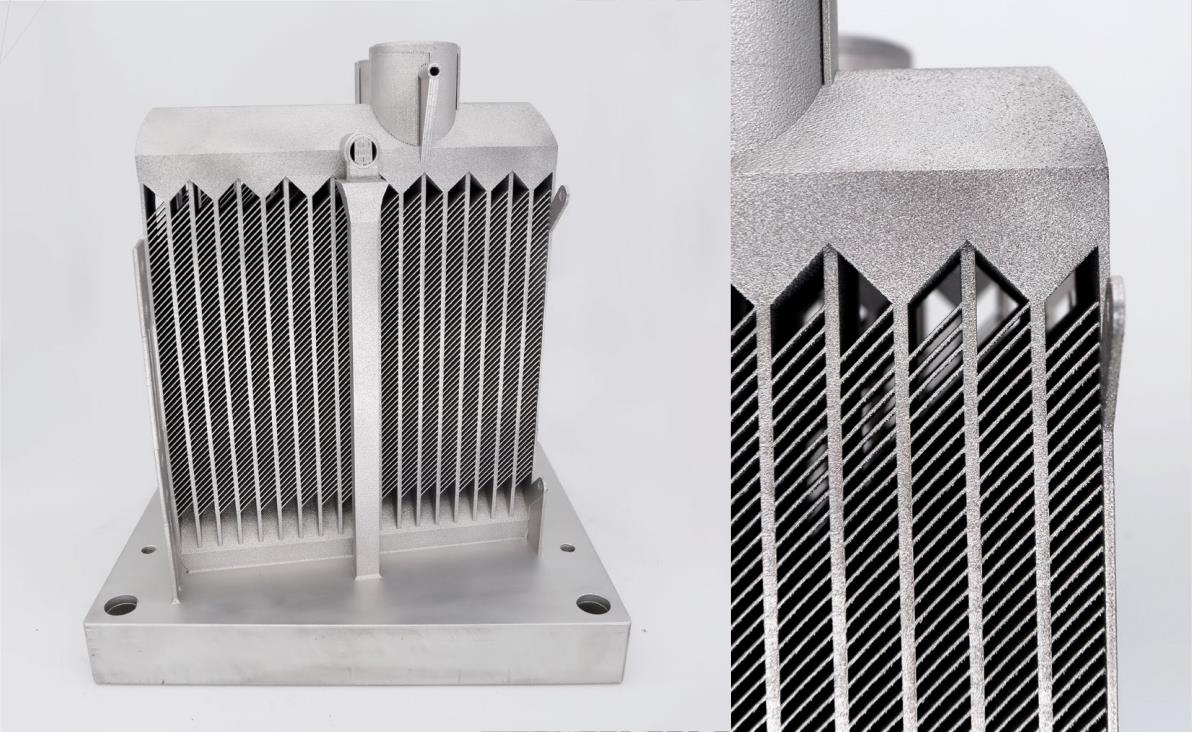 3D Printed Metal Racecar Condenser Opens Future Possibilities in Racing