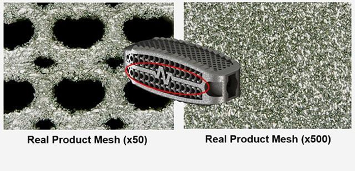 Spinal Implant Manufacturing Using EP-M250 Metal 3D Printer