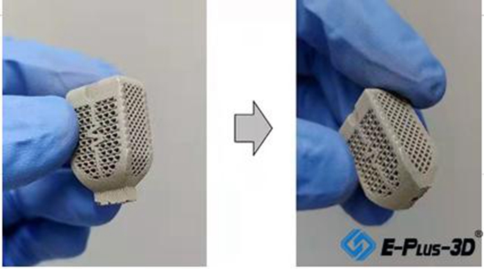Spinal Implant Manufacturing Using EP-M250 Metal 3D Printer