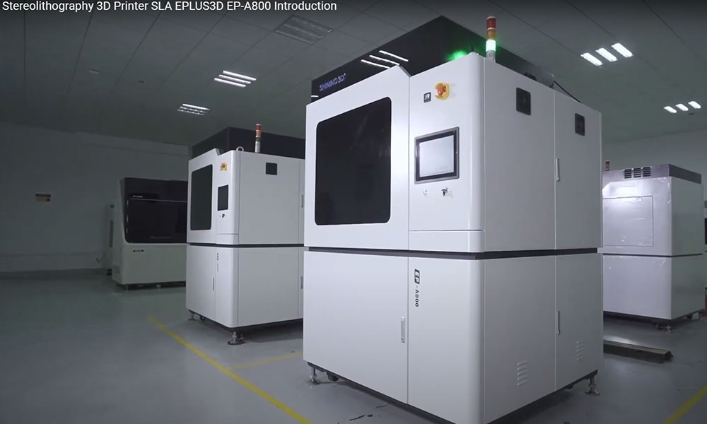 Stereolithography 3D Printer SLA EPLUS 3D EP-A800 Introduction