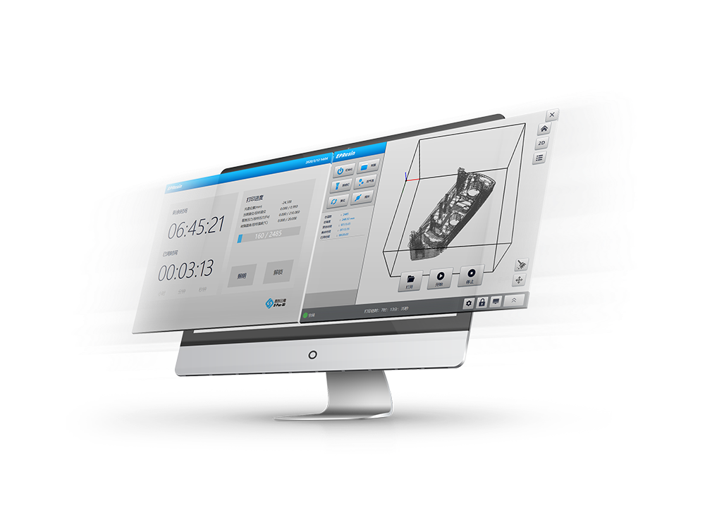 EP-A800 Resin Sla 3d Printer Feature User Friendly Software Easy To Operate