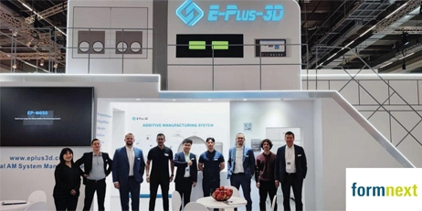 Eplus3D at Formnext 2023 with Large Multi-laser Metal AM Solutions