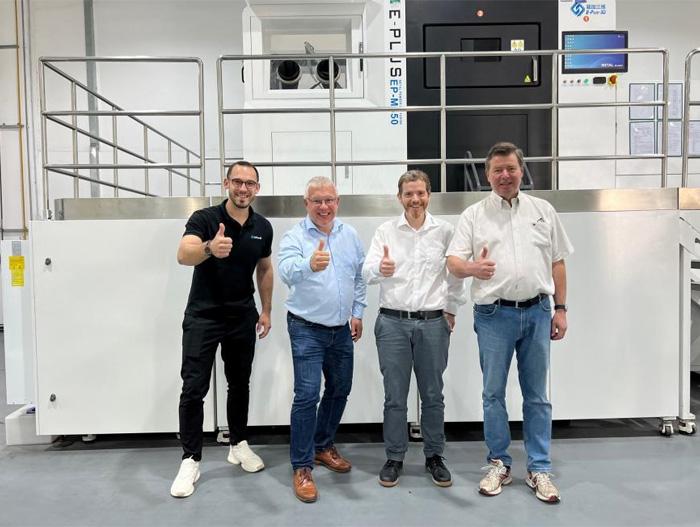 Eplus3D and Fuchshofer set new heights in European Metal Additive Manufacturing